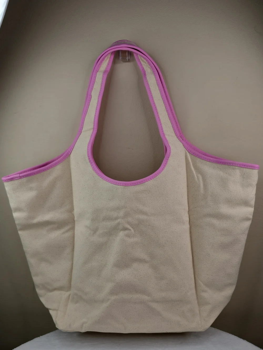 Victoria’s Secret Ombré Monogram VS Logo Canvas Tote Bag NWT